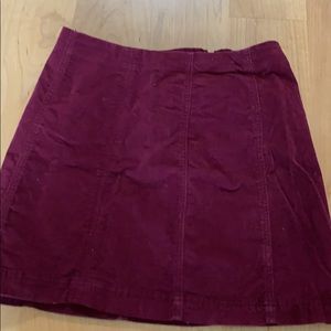 Free people skirt